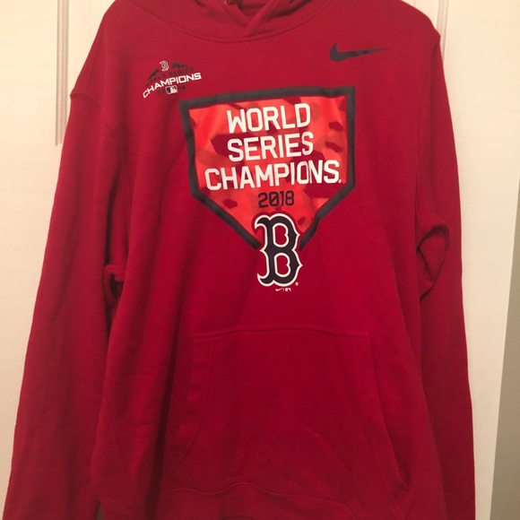 Nike Other - Nike Red Sox World Series champ hoodie